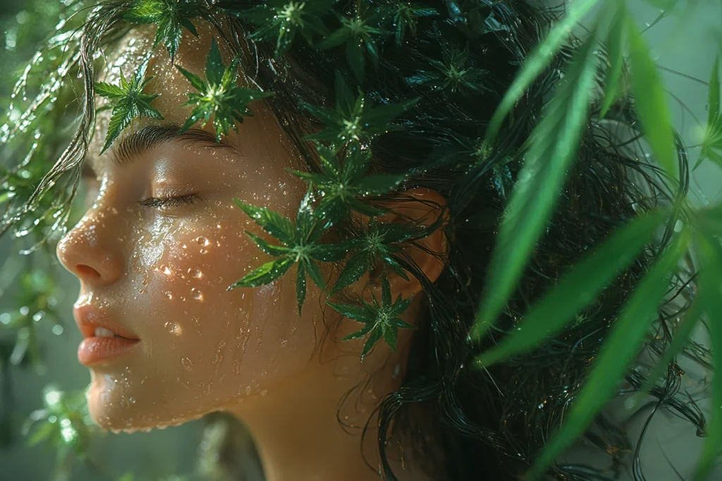 L'huile de cannabis pour les cheveux