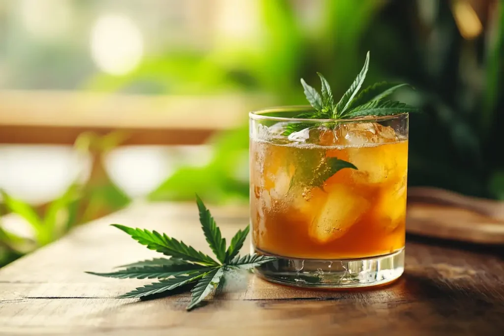Bebidas con hierba