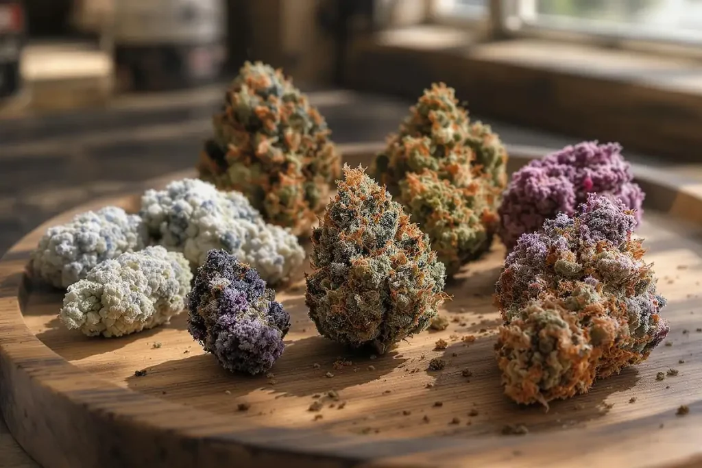 Variedades de maijuana en Zen Club Ibiza